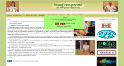 Desktop Screenshot of masajrecuperare.ro